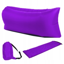 Materac Lazy Bag air sofa dmuchana Fiolet 190x70cm