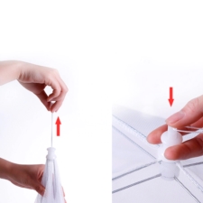 Moskitiera na żywność rozkładana