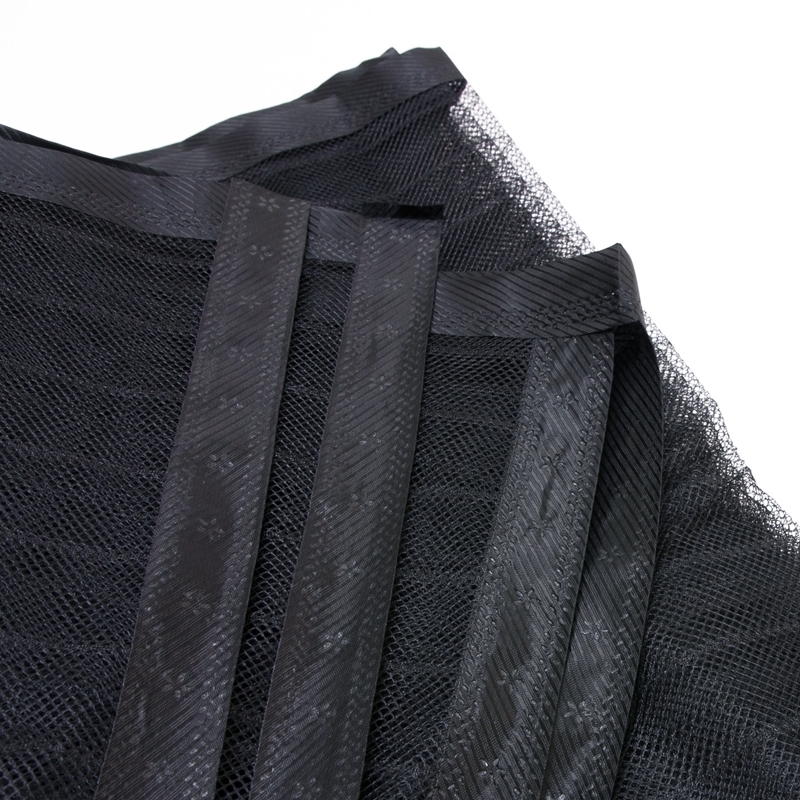 Moskitiera na drzwi z magnesem Czarna 210x100cm