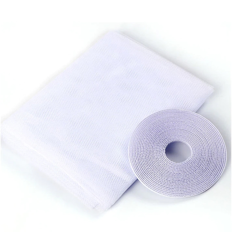 Moskitiera na okno Biała 130x150cm + Rzep