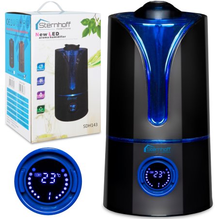 Nawilżacz powietrza 3,5L LED Niebieski