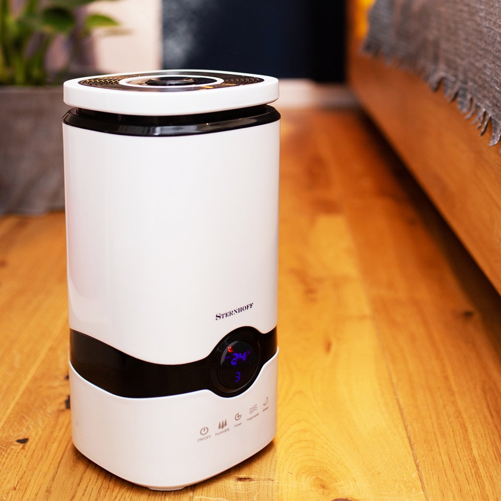 Nawilżacz powietrza ultradźwiękowy Biały 4L + Pilot