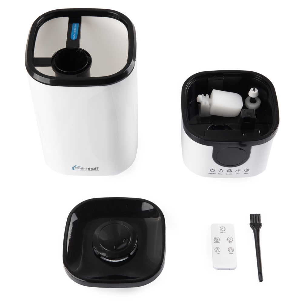 Nawilżacz powietrza ultradźwiękowy Biały 4L + Pilot