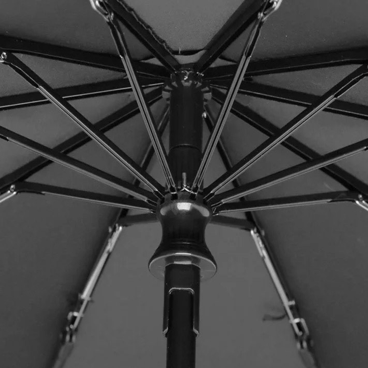 Parasolka automatyczna składana + Pokrowiec Czarna