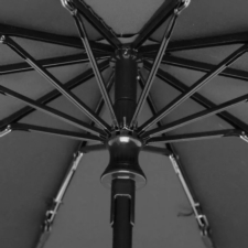 Parasolka automatyczna składana + Pokrowiec Czarna