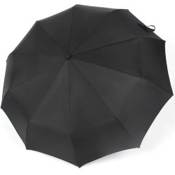 Parasolka automatyczna składana + Pokrowiec Czarna