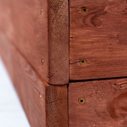 Piaskownica drewniana impregnowana 120cm Zamykana