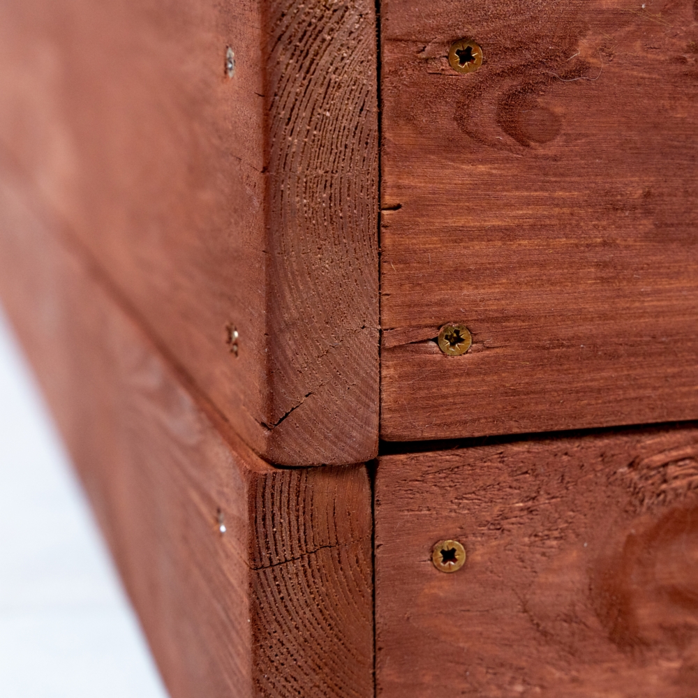 Piaskownica drewniana impregnowana z zamykanymi siedziskami 120x120cm + Podłoże +Przykrycie