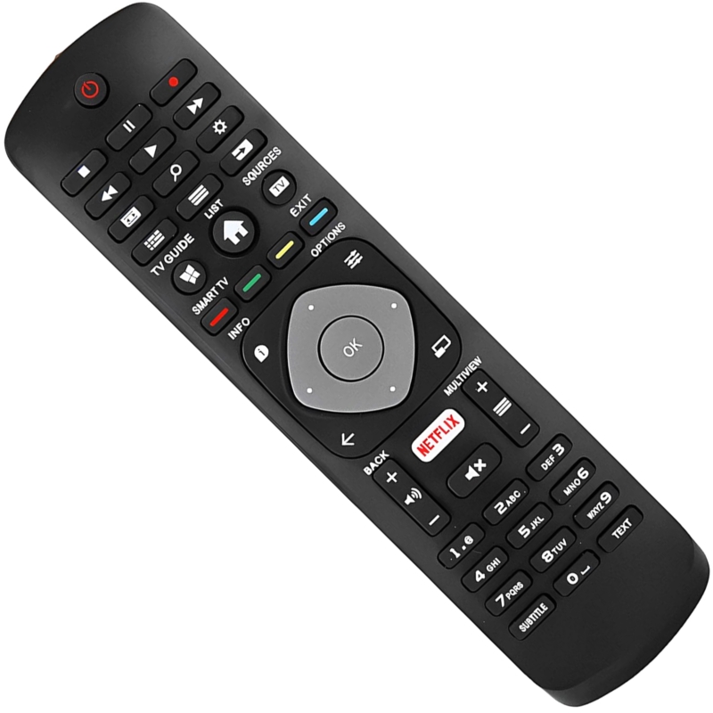 Pilot do telewizora uniwersalny NETFLIX, zamiennik Philips CT-8037