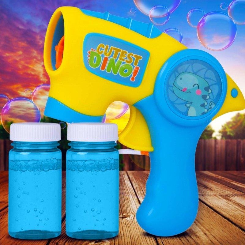 Pistolet do baniek mydlanych maszynka + 2x Płyn