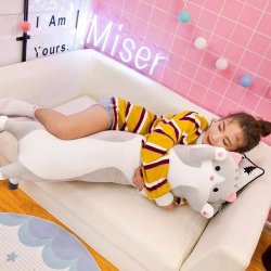 Poduszka maskotka pluszak długi kotek 90cm