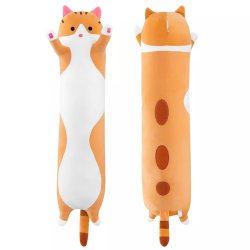 Poduszka maskotka pluszak długi kotek 90cm