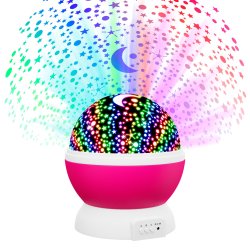 Projektor gwiazd lampka nocna rzutnik