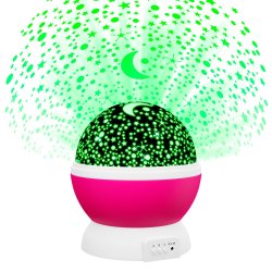 Projektor gwiazd lampka nocna rzutnik