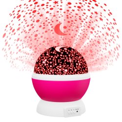 Projektor gwiazd lampka nocna rzutnik