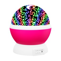 Projektor gwiazd lampka nocna rzutnik