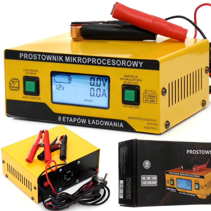 Prostownik mikroprocesorowy 6/24V KD1919
