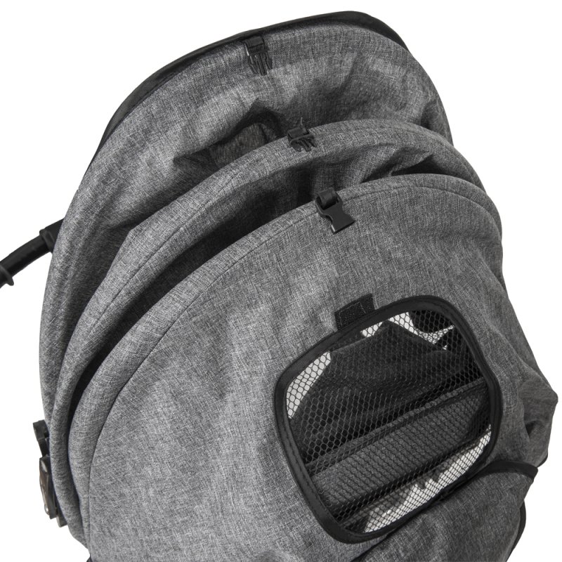 SDH070 Rowerek trójkołowy z daszkiem Szary