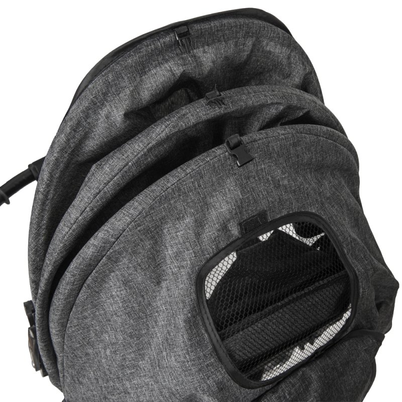 SDH174 Rowerek trójkołowy z daszkiem Grafitowy