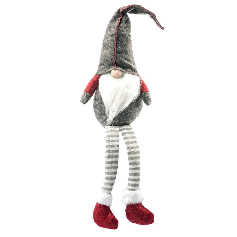 Skrzat świąteczny siedzący z długimi nogami