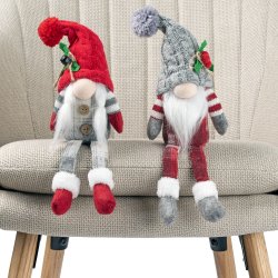 Skrzaty świąteczne Pani i Pan Mikołaj