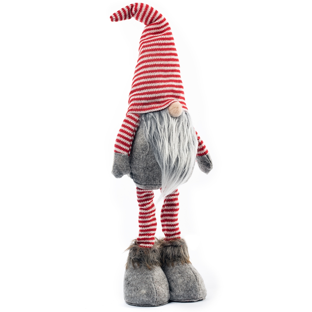 Skrzat świąteczny stojący gnom z teleskopowymi nogami