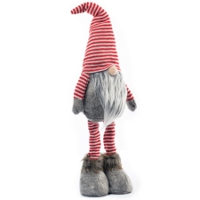 Skrzat świąteczny stojący gnom z teleskopowymi nogami