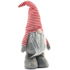 Skrzat świąteczny stojący gnom z teleskopowymi nogami