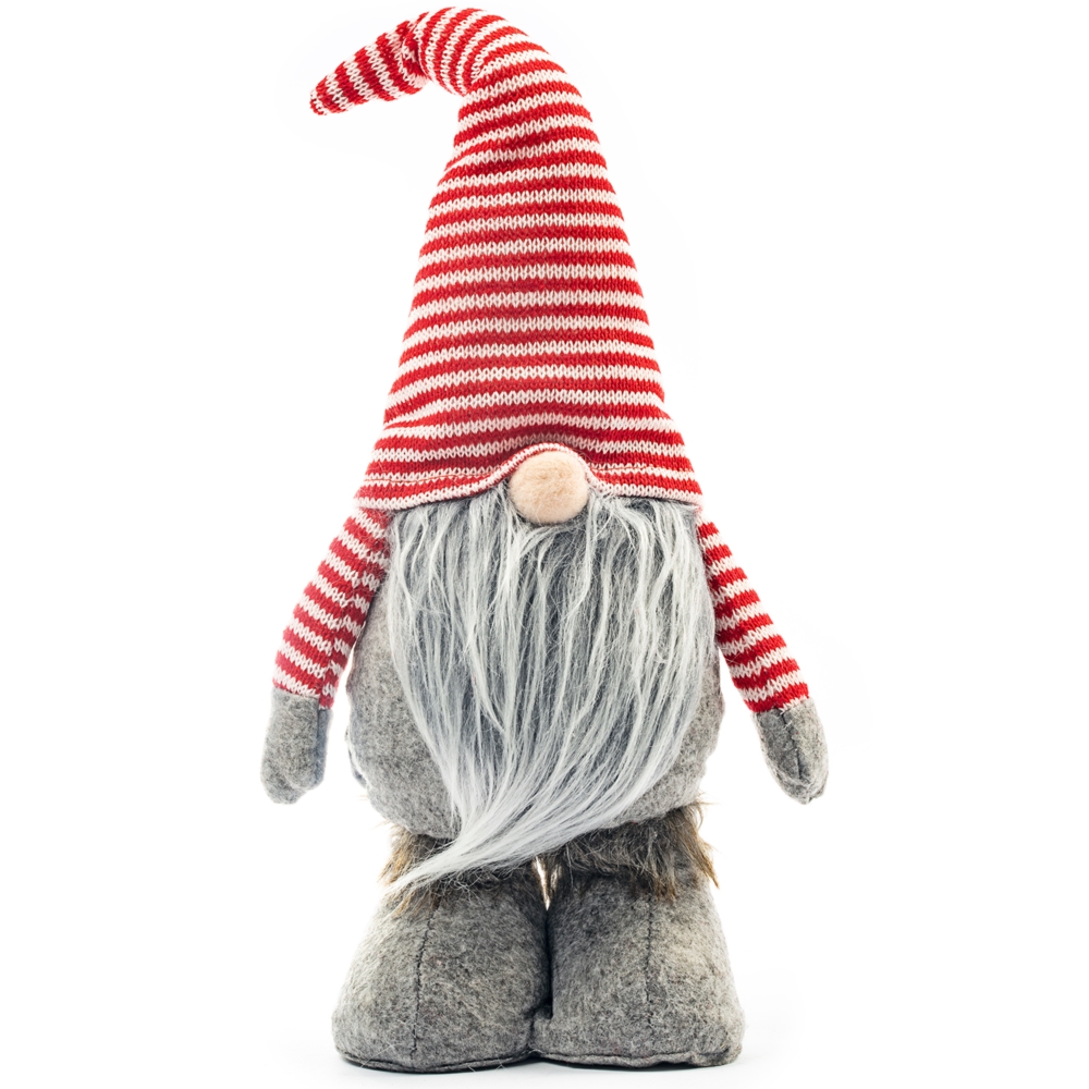 Skrzat świąteczny stojący gnom z teleskopowymi nogami