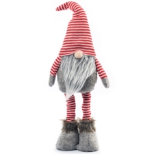 Skrzat świąteczny stojący gnom z teleskopowymi nogami