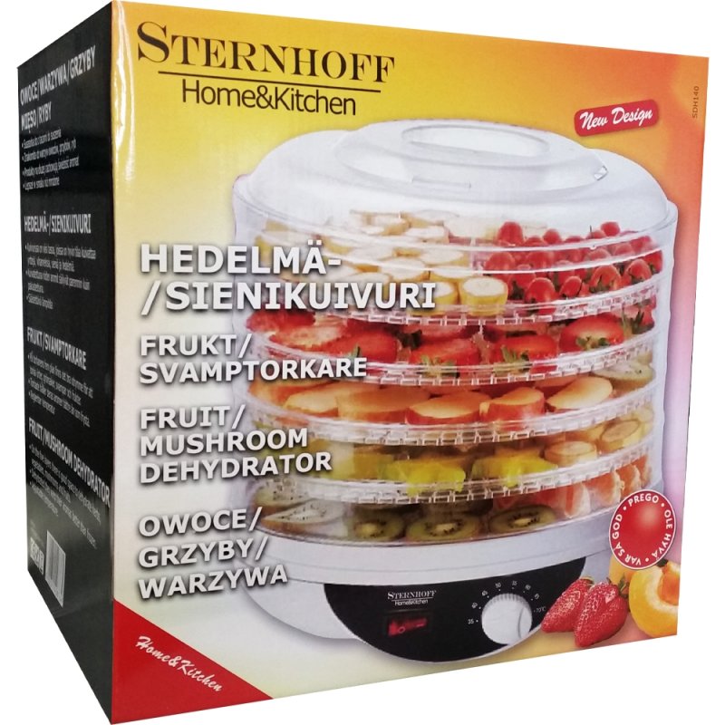 SDH140 Suszarka do grzybów, warzyw, owoców 250W