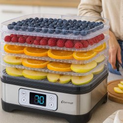 SDH141 Suszarka do grzybów, warzyw, owoców LCD