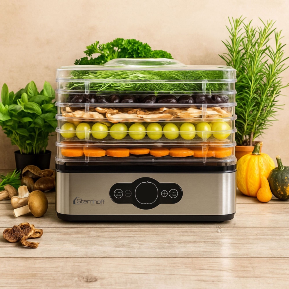 Suszarka do grzybów, warzyw, owoców LCD 600W