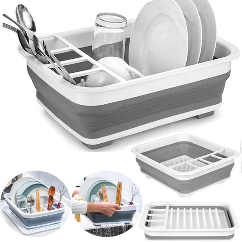 Suszarka do naczyń silikonowa składana