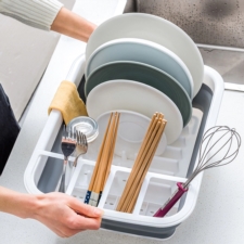 Suszarka do naczyń silikonowa składana
