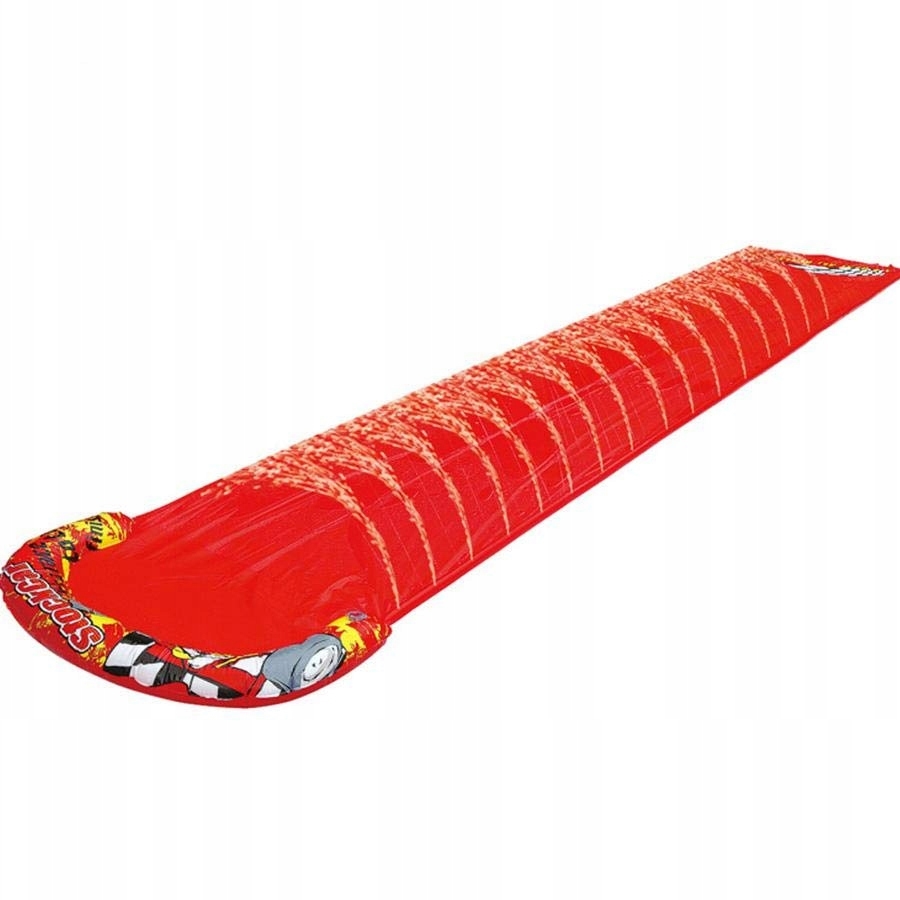 Ślizg wodny ślizgawka zjeżdzalnia dla dzieci Czerwona