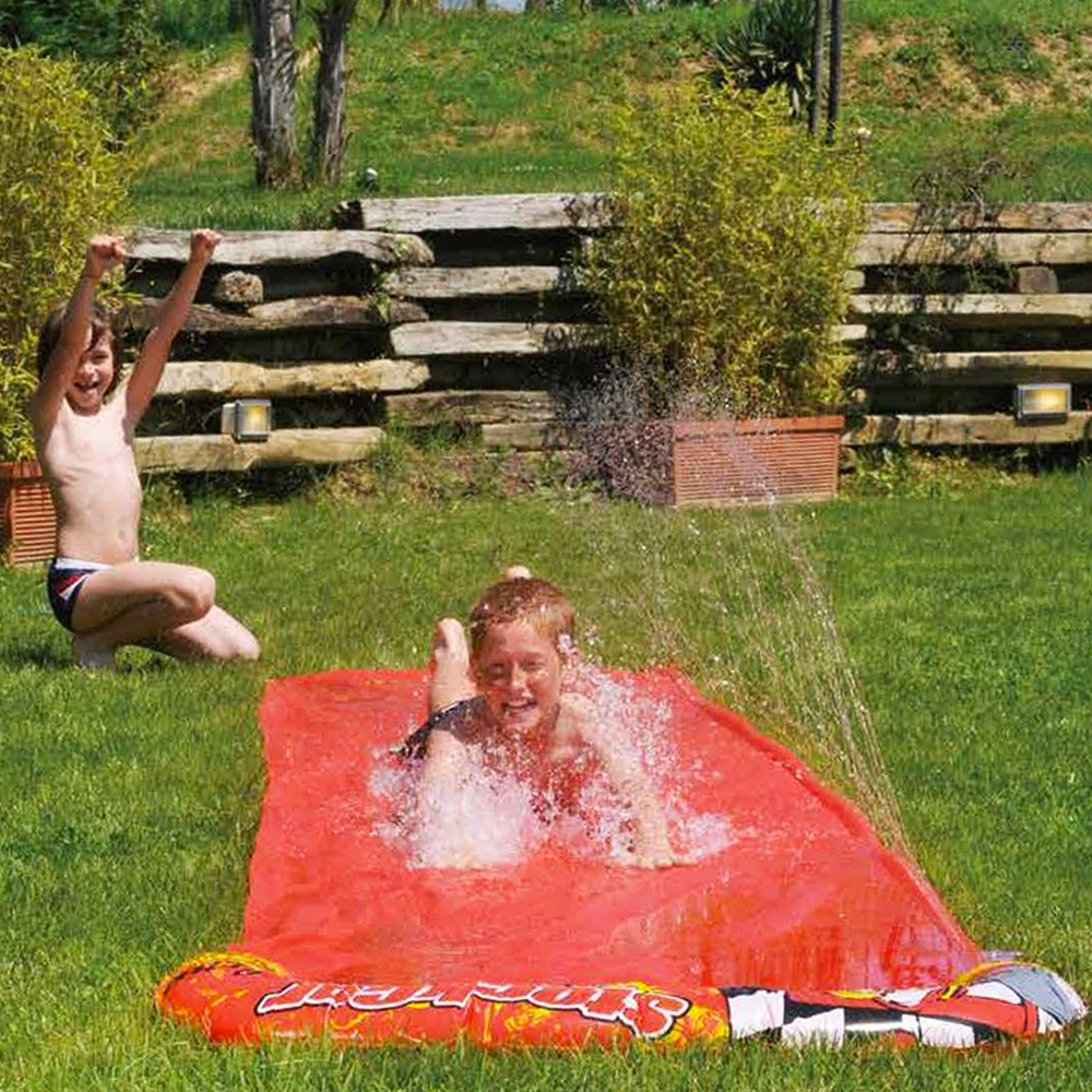 Ślizg wodny ślizgawka zjeżdzalnia dla dzieci Czerwona
