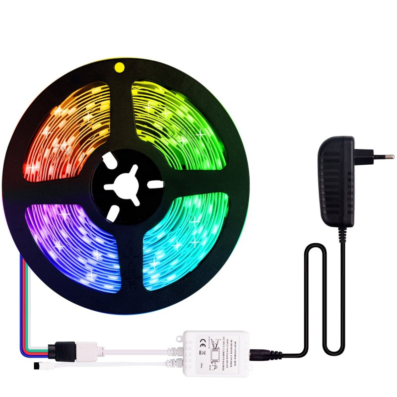 Taśma świecąca 5 metrów 300 LED RGB MAX + Pilot