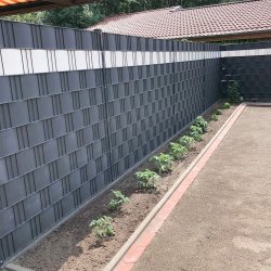 Taśma ogrodzeniowa HARD 1200g/m2 19cm x 26m UV+