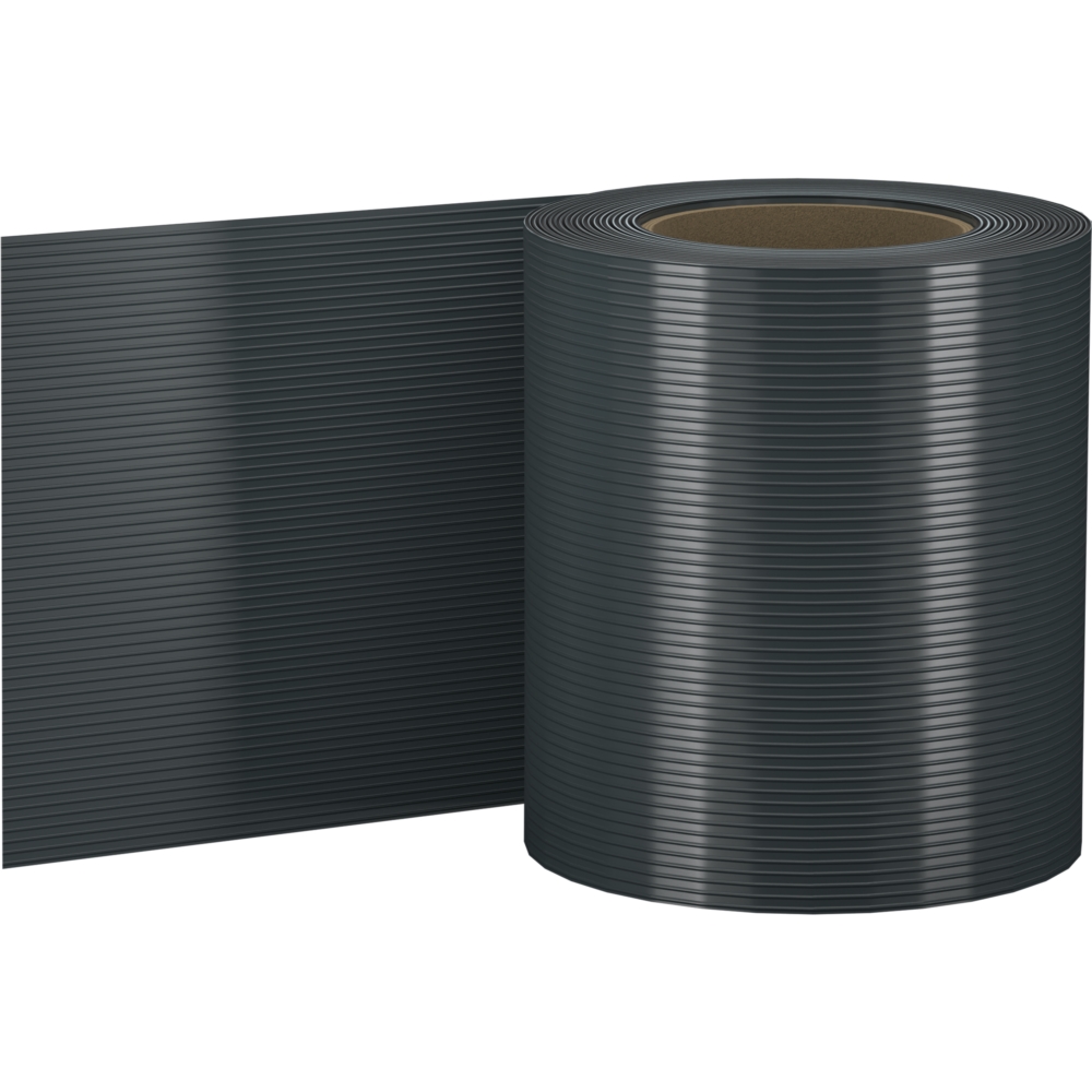 Taśma ogrodzeniowa HARD do paneli ogrodzeniowych 19cm x 26m 1200g/m2 UV+ Antracyt