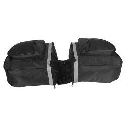 Torba rowerowa na bagażnik dwukomorowa sakwa