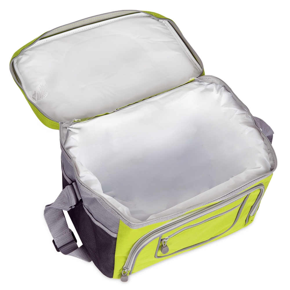 Torba termiczna z paskiem i kieszonkami Zielona 30L