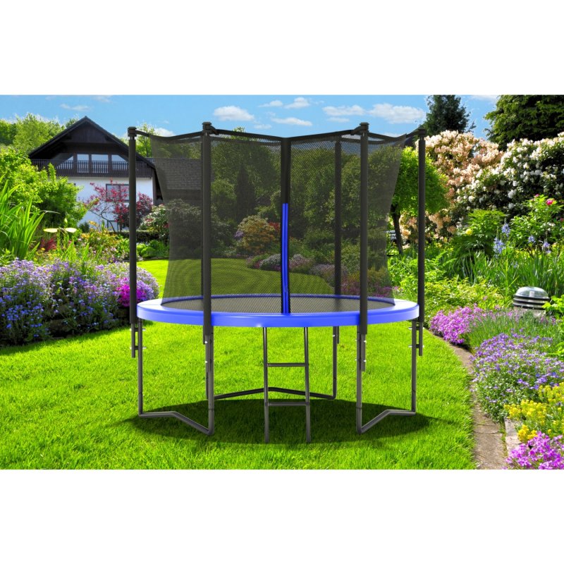 Trampolina ogrodowa + Drabinka 244cm 8ft