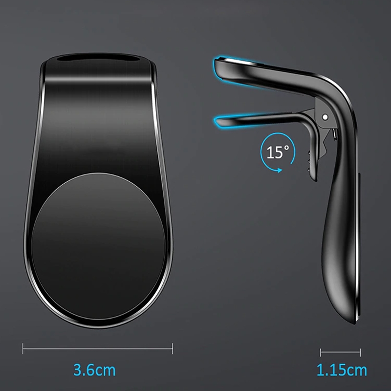 Uchwyt magnetyczny samochodowy do telefonu do kratki