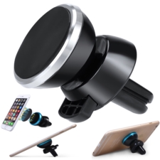 Uchwyt magnetyczny samochodowy do telefonu do kratki okrągły