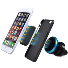 Uchwyt magnetyczny samochodowy do telefonu do kratki okrągły