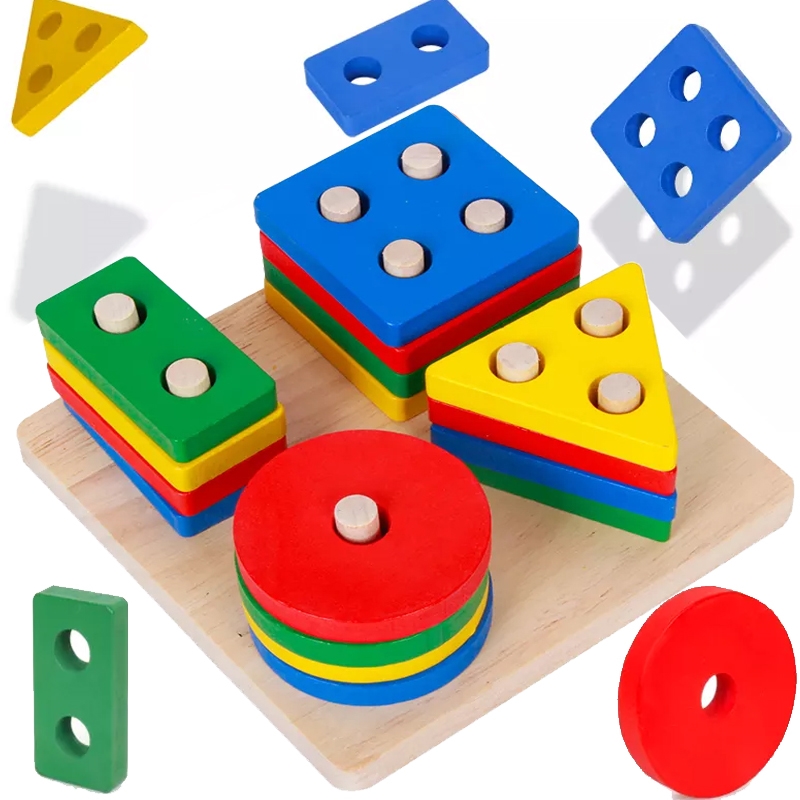 Układanka drewniana Sorter Kształty