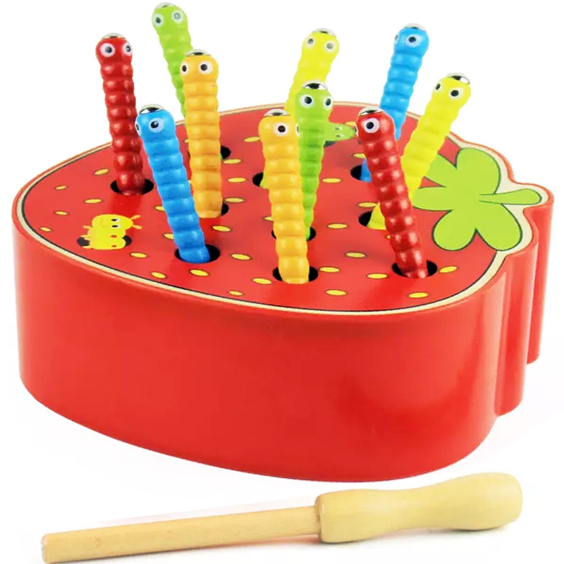 Złap robaka gra zręcznościowa dla dzieci