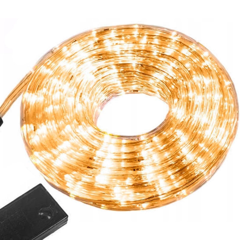 Wąż świetlny zewnętrzny IP44 10m 240LED Biały Ciepły