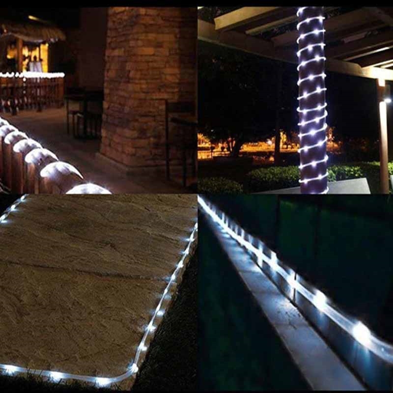 Wąż świetlny zewnętrzny IP44 30m 720LED Biały Zimny